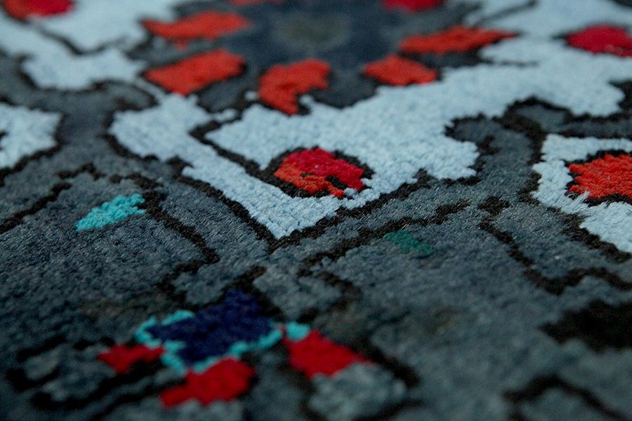 Vintage Persian Carpet 290x95 - Picture 10