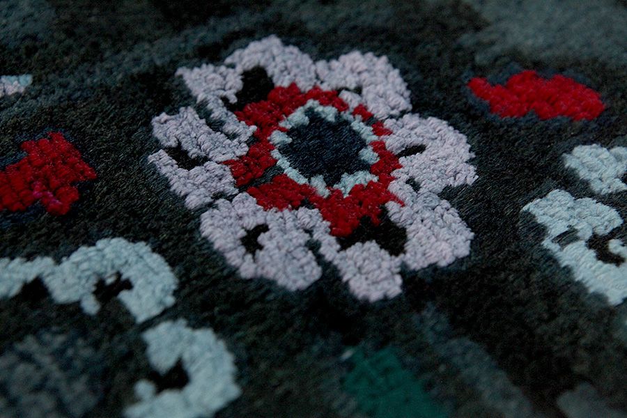 Vintage Persian Carpet 290x95 - Picture 11