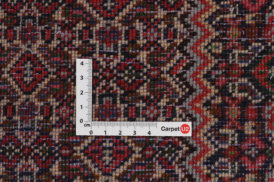 Senneh - Kurdi Persian Carpet 358x252 - Picture 3