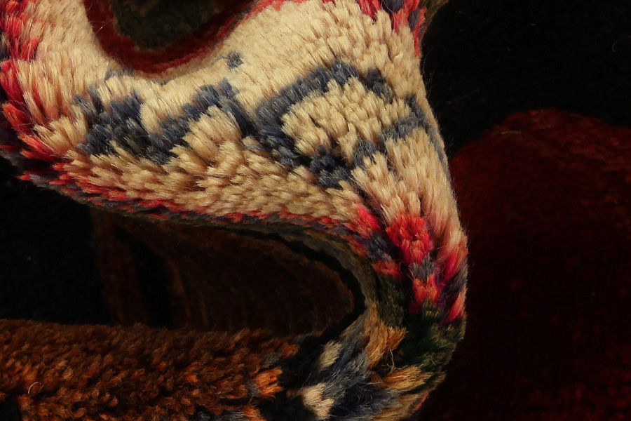 Gabbeh - Qashqai Persian Carpet 220x140 - Picture 6