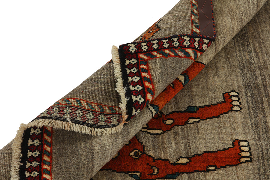 Gabbeh - Qashqai Persian Carpet 196x122 - Picture 4