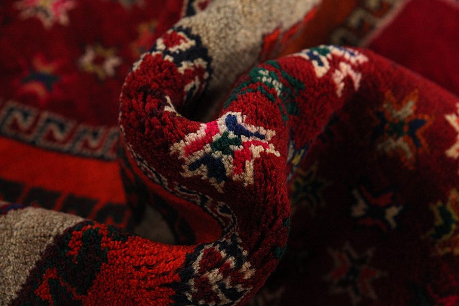 Gabbeh - Qashqai Persian Carpet 297x157 - Picture 6