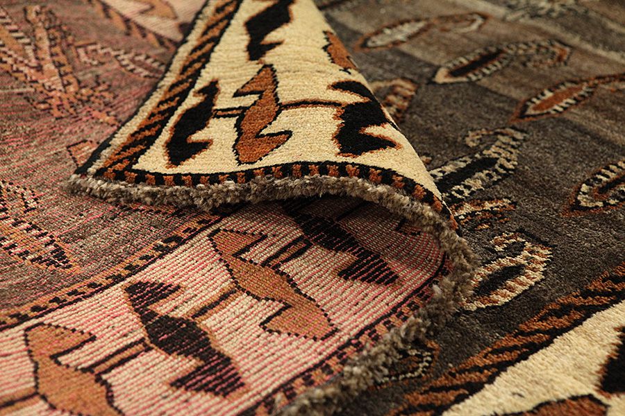 Gabbeh - Qashqai Persian Carpet 225x132 - Picture 4