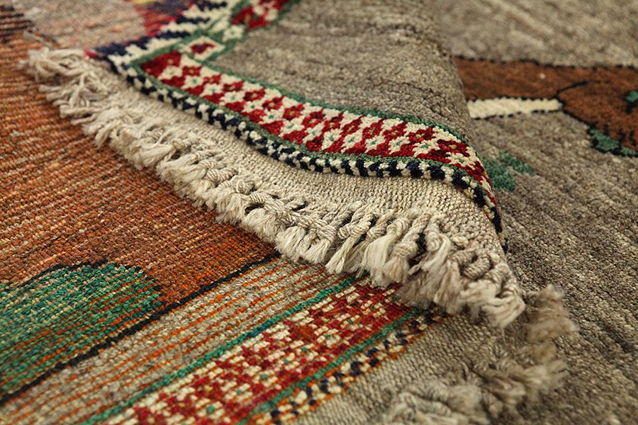 Gabbeh - Qashqai Persian Carpet 200x124 - Picture 4