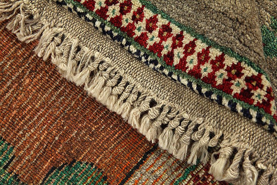 Gabbeh - Qashqai Persian Carpet 200x124 - Picture 5
