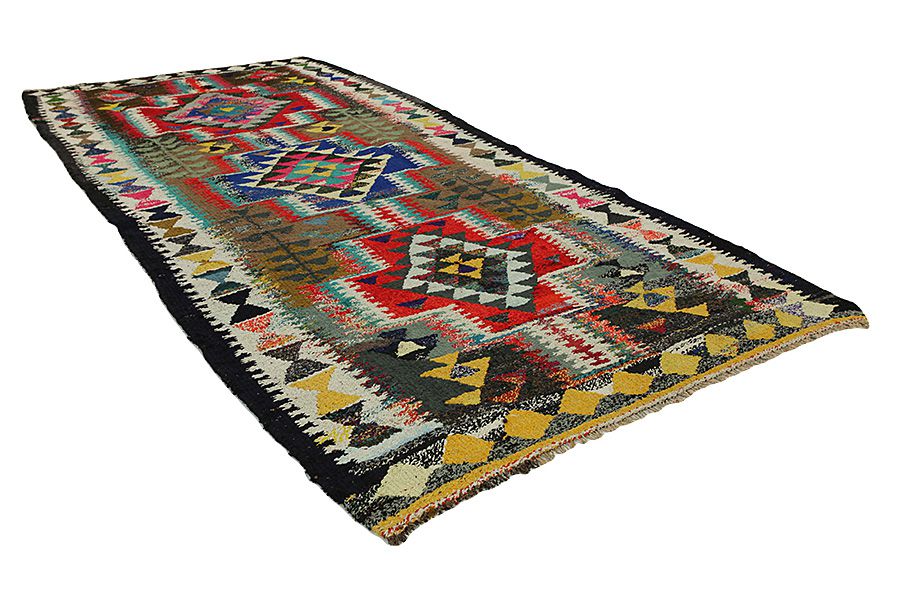 Kilim Senneh - Kurdi 355x160 - Picture 1