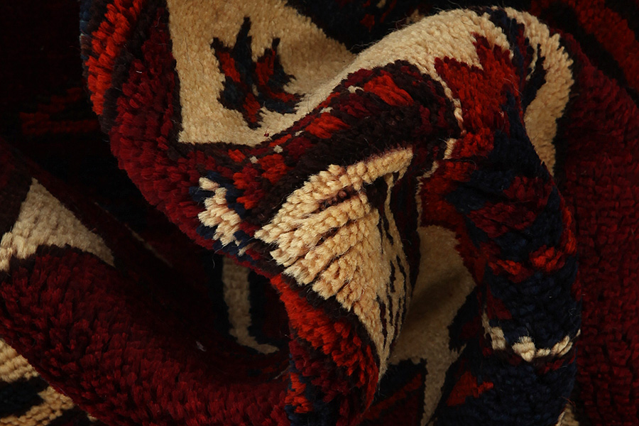 Bakhtiari - Qashqai Persian Carpet 347x131 - Picture 6