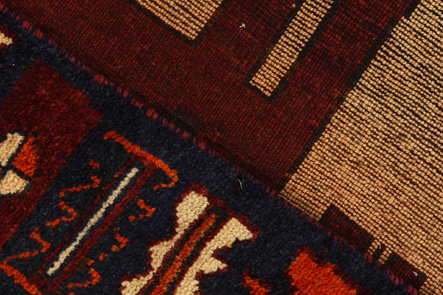 Bakhtiari - Qashqai Persian Carpet 340x133 - Picture 5
