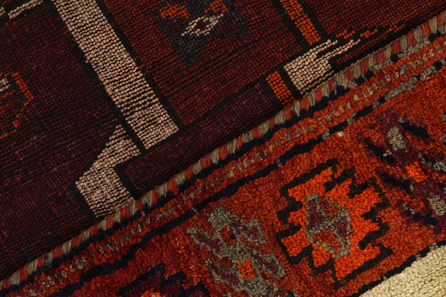 Bakhtiari - Qashqai Persian Carpet 342x128 - Picture 5