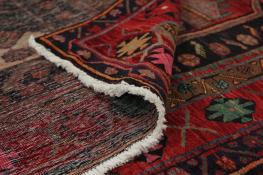 Koliai - Kurdi Persian Carpet 318x156 - Picture 4