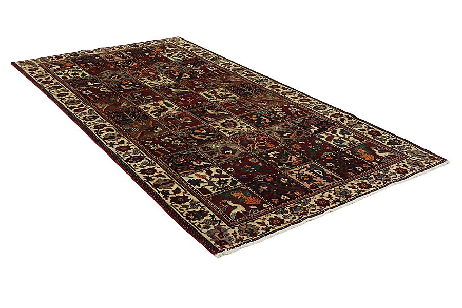 Bakhtiari - old Persian Carpet 318x166 - Picture 1