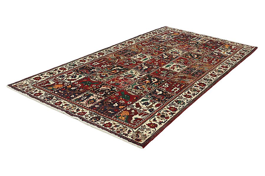 Bakhtiari - old Persian Carpet 318x166 - Picture 2