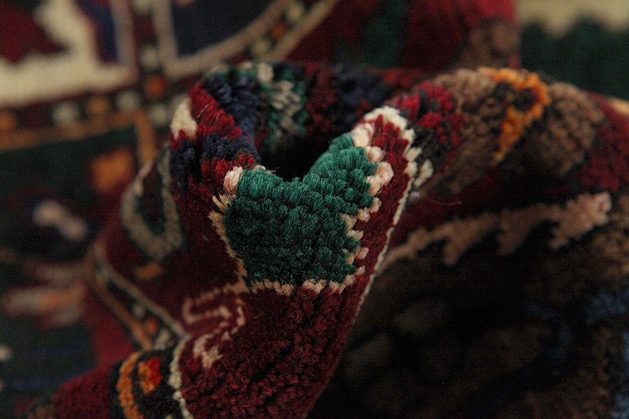 Bakhtiari - old Persian Carpet 318x166 - Picture 6