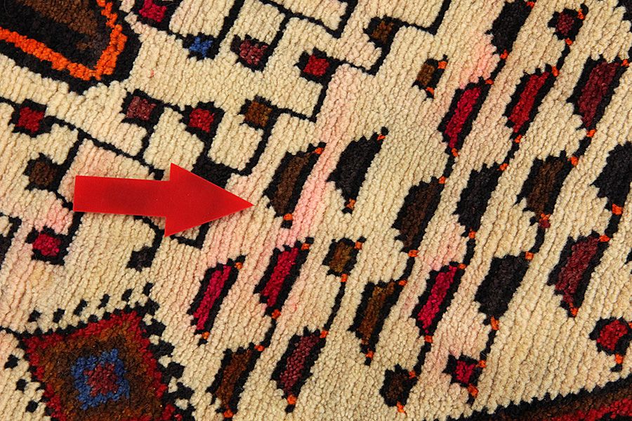 Senneh - Kurdi Persian Carpet 315x150 - Picture 9