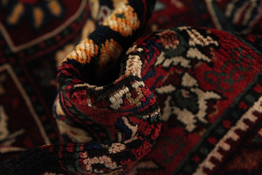 Bakhtiari Persian Carpet 282x158 - Picture 6