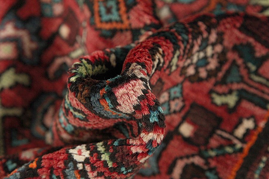 Hosseinabad - Hamadan Persian Carpet 360x170 - Picture 6