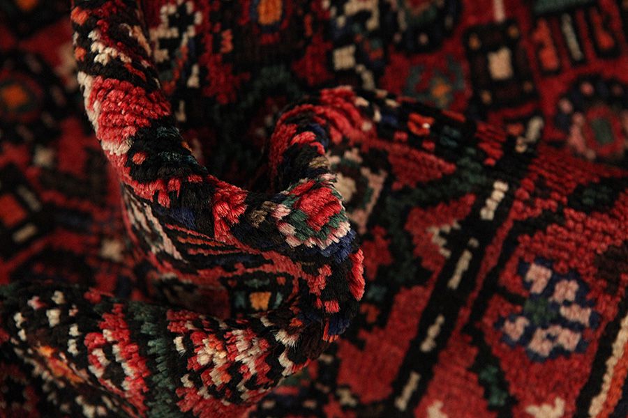 Hosseinabad - Hamadan Persian Carpet 314x155 - Picture 6