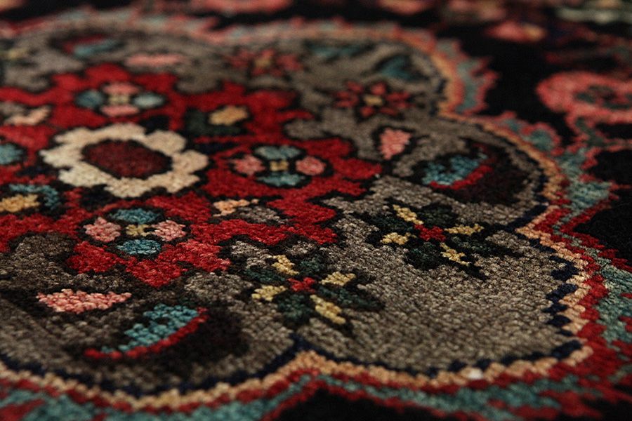Sarouk - Farahan Persian Carpet 305x105 - Picture 8