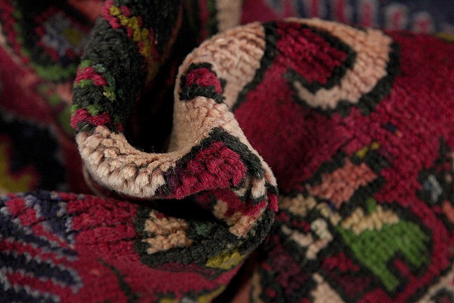 Enjelas - Hamadan Persian Carpet 347x115 - Picture 6
