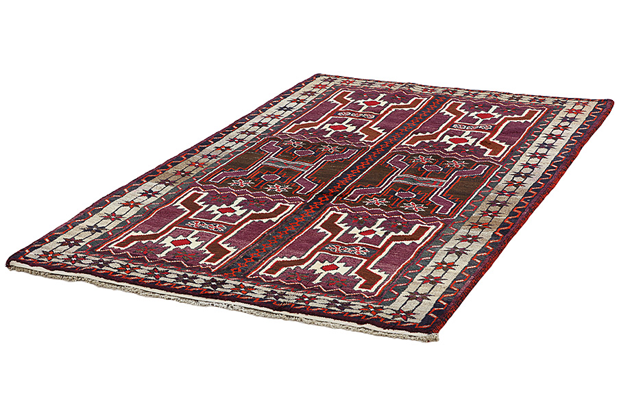 Gabbeh - Qashqai Persian Carpet 215x133 - Picture 2
