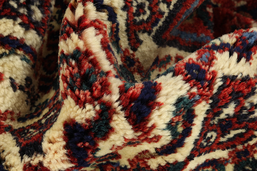 Senneh - Kurdi Persian Carpet 328x208 - Picture 7