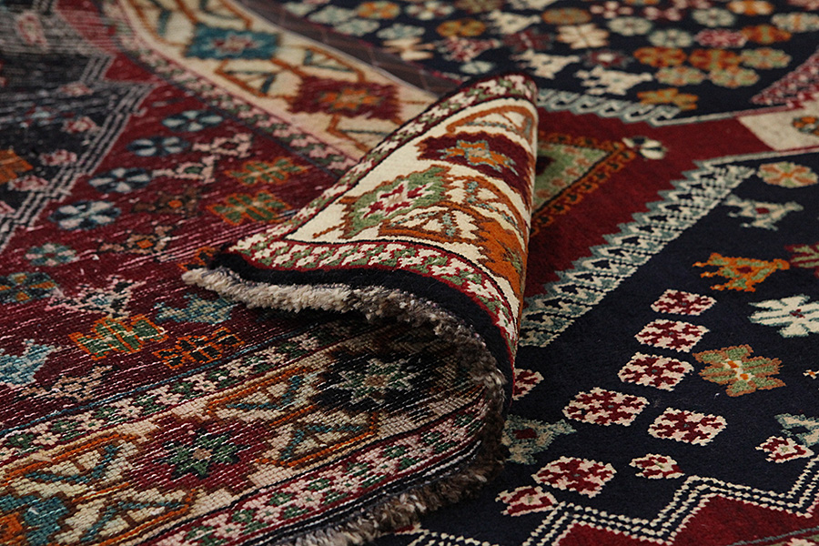 Yalameh - Qashqai Persian Carpet 275x159 - Picture 4