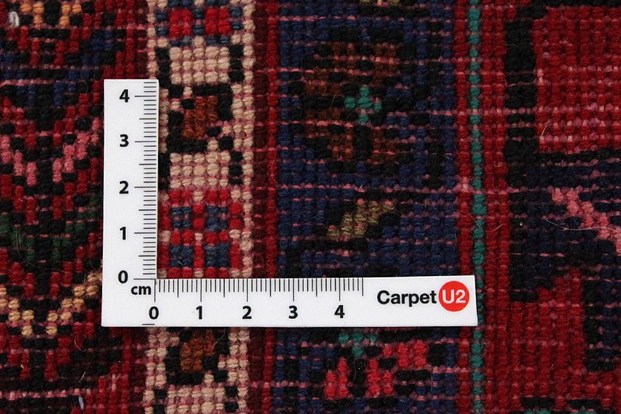 Senneh - Kurdi Persian Carpet 295x144 - Picture 3