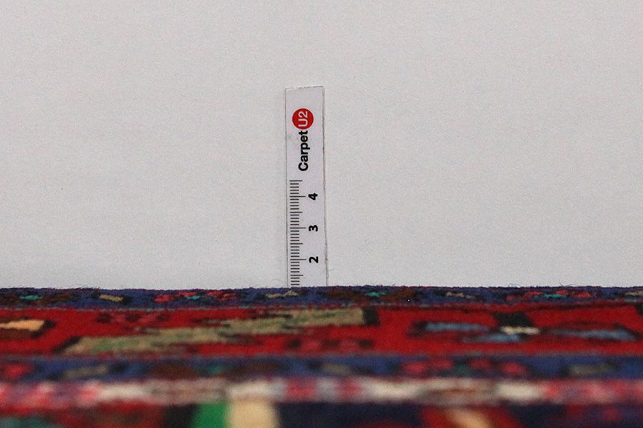 Senneh - Kurdi Persian Carpet 295x144 - Picture 7