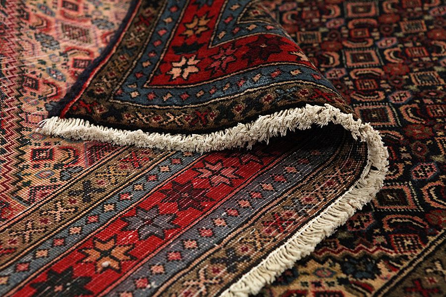 Senneh - Kurdi Persian Carpet 275x138 - Picture 4